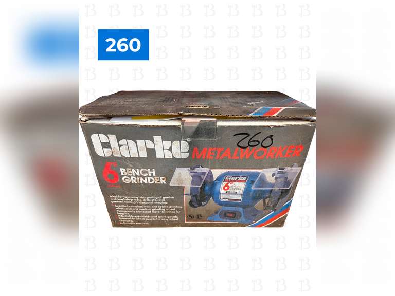 6 in Clarke Bench Grinder