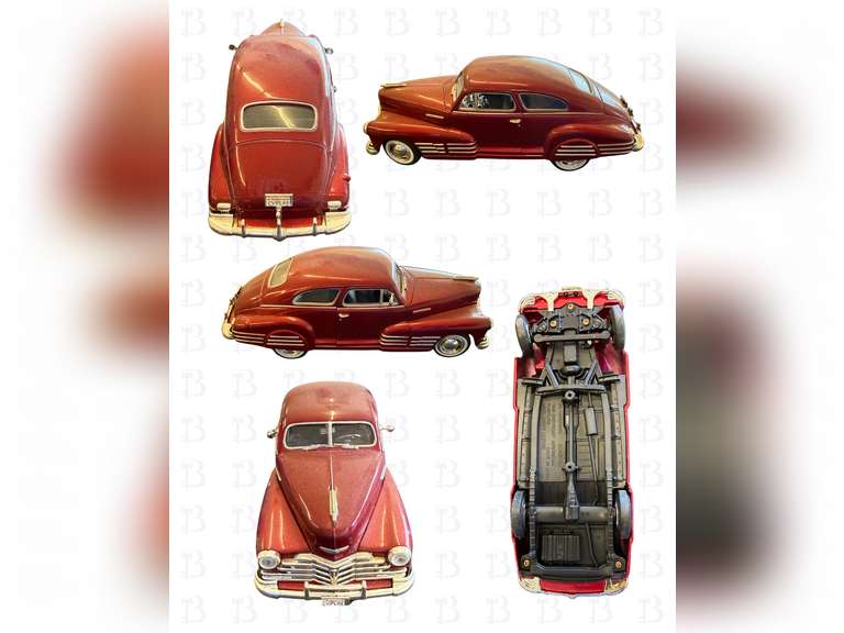 1:24 Red 1948 Arrow Chevrolet Sudan, 1:24 Jada Toys 1951 Chevrolet Fleetline, 1:24 Racing Champions 