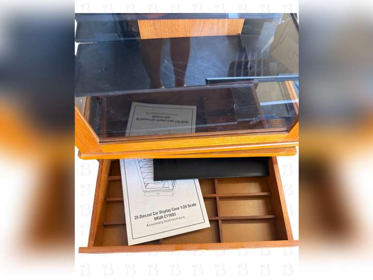 Display Case with Drawer