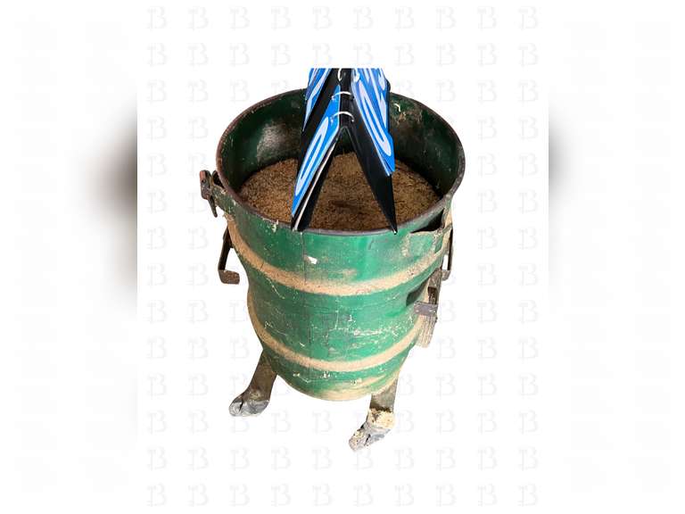 Greenlee small barrel with wheels