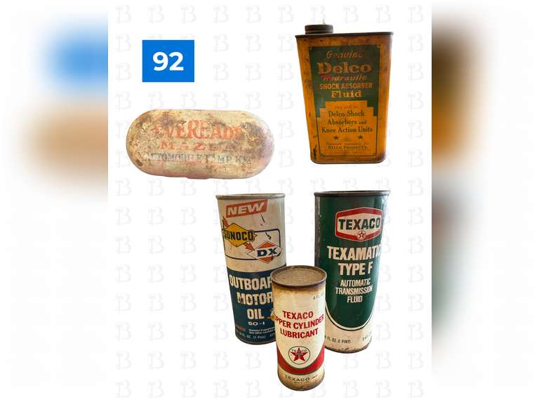Vintage Car Lubricant, Transmission Fluid, Shock Absorber, Repair Kit, Lamp Kit, Engine Oil, Base Gr