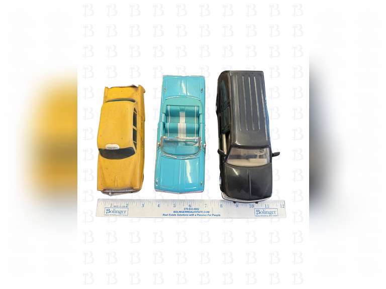 Hemmings Motor News 1955 Chevy Cameo Pickup Truck, ERTL All Pro Auto Parts Bank, ERTL True Value 194
