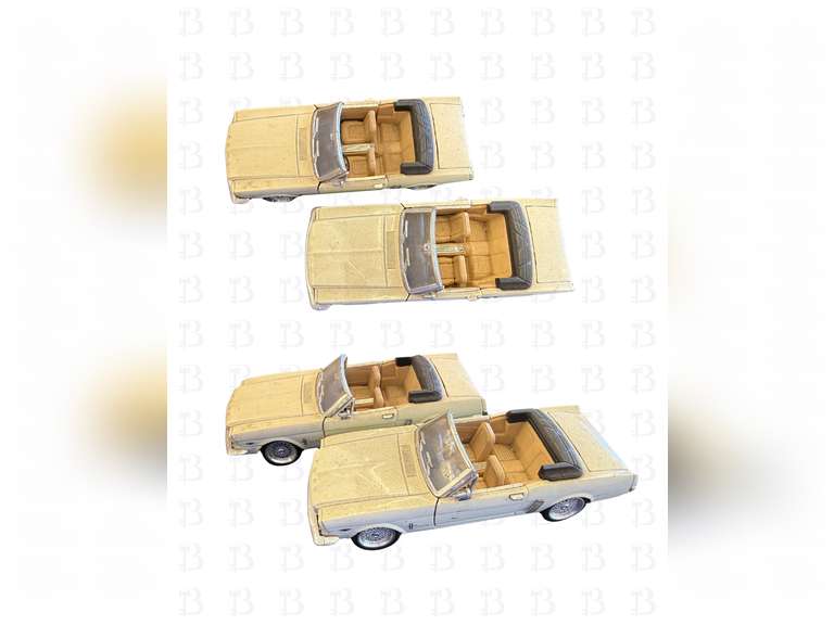 2 SunnySide 1964 Ford Mustangs, 2001 Chrysler GT Cruiser 1:18, ERTL 1957 Chevy 210 Series, Beam Bott