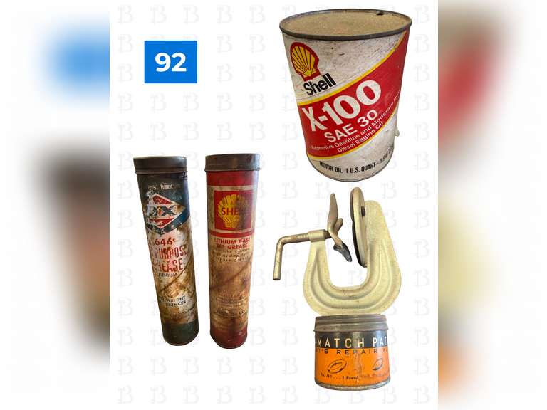Vintage Car Lubricant, Transmission Fluid, Shock Absorber, Repair Kit, Lamp Kit, Engine Oil, Base Gr