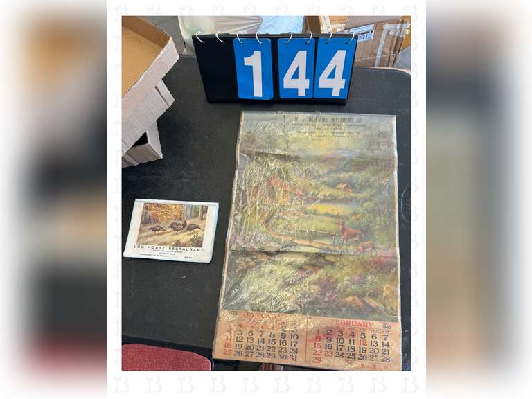 Hopkinsville Vintage Calendar