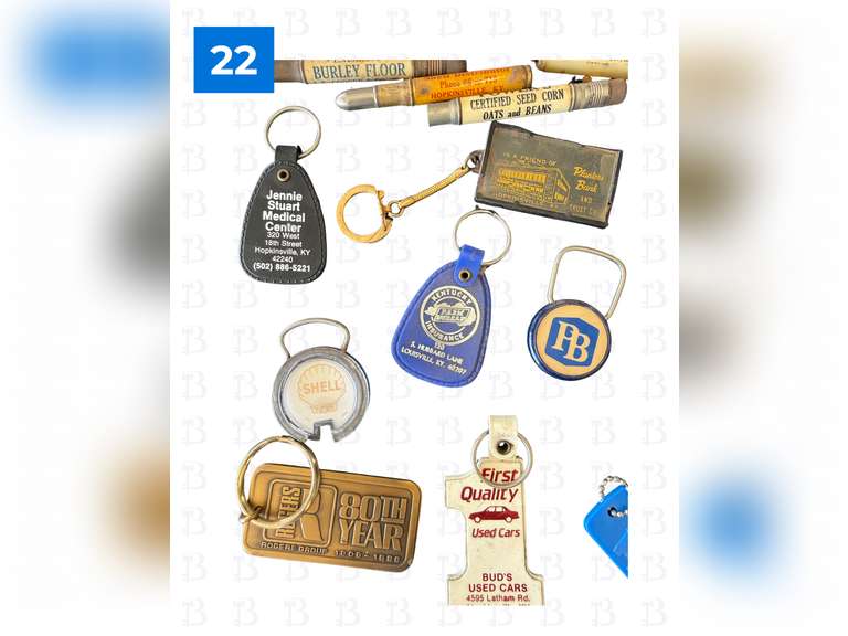Misc Keychains & Vintage Pocket Screwdrivers
