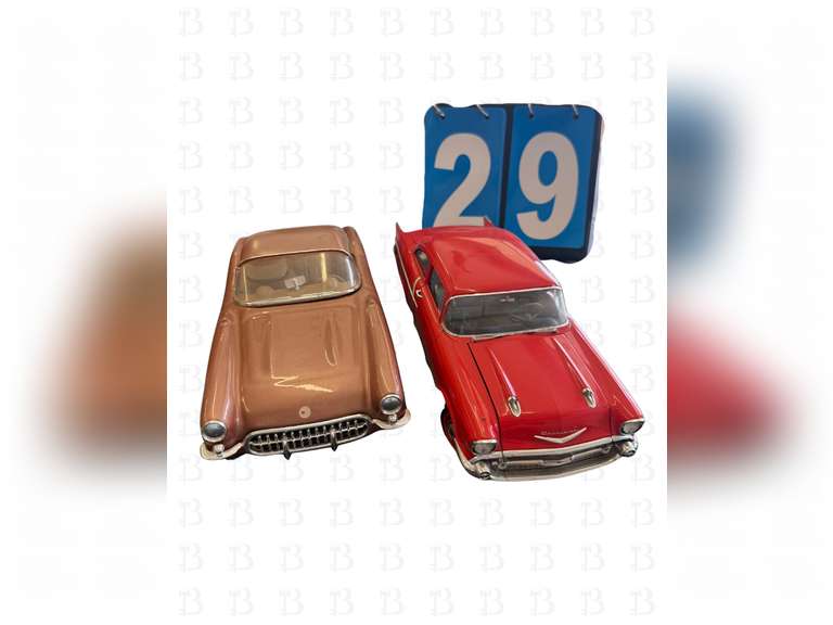 Jim Beam 1957 Chrevolet Corvette Decanter, 1:18 Red 1957 Chrevrolet 150
