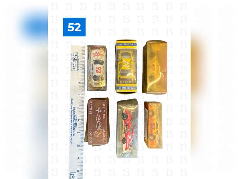 Vintage Nascar Collectible Toy Cars