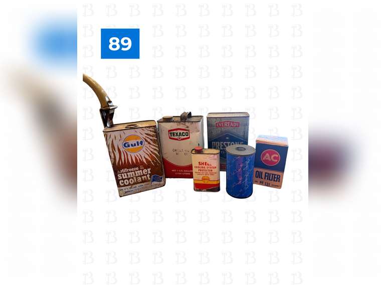 Vintage Mechanic Containers