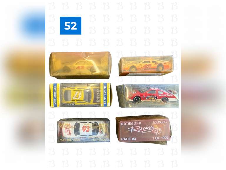 Vintage Nascar Collectible Toy Cars