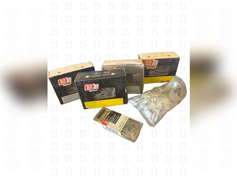 Box of Misc Nails & Screws