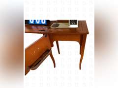 Morse model 902 sewing machine with work table.