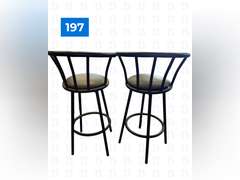 Black Swivel Barstools