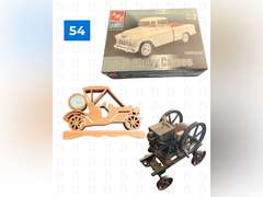 AMT 1955 Chevy Cameo Pick Up Truck Original Packaging, ERTL Diecast McCormick-Deering Toy No Box, an