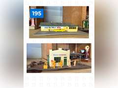 Mechanic Shop Diorama & Mini Bobby's Garage with Jiffy's Car Wash