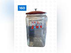 Large Lance Glass Jar