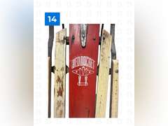 Vintage Red Rocket Wooden Sled