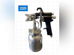 Pro-Tex Paint Spray Gun, Tekton Paint Spray Gun (unopened), & Misc Paint Cans
