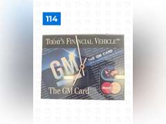 GM Card Clock, Chevrolet Clock, & GM Clock