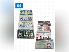 Historic Motor Vehicle Plates