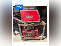 Rolling Cart, Lincoln Arc Welder, & Misc Tools