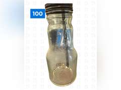 Glass Engine Oil Containers