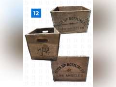 Vintage Coca Cola & 7-Up Box