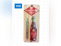 Royal Crown Cola & Texaco Hanging Thermometer