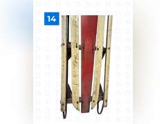 Vintage Red Rocket Wooden Sled