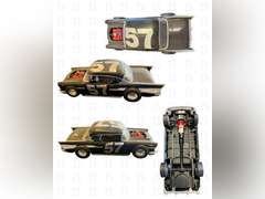 Road Tough 1955 Chevrolet Bel Air 1:18, SMP 1959 Chevrolet Impala, Road Legends 1:18 Bel Air