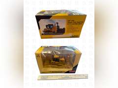 Ness-Stalgia Collecter's Series Limited Edition Yellow Motorcycle, 1:50 Scale CAT D7E Track-Type Tra