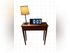 2 matching lamps, side table and entry table.
