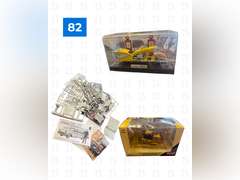 Ness-Stalgia Collecter's Series Limited Edition Yellow Motorcycle, 1:50 Scale CAT D7E Track-Type Tra
