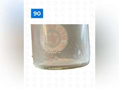 Red Crown Gasoline One Liquid Quart Glass Containers, Gulf Refining Co Bottle, Three in One Oil Bott