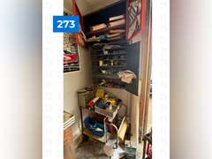 Rolling Cart with 2 Wall Cabinets, Jacks, and Everything Pictured