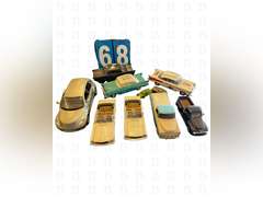 2 SunnySide 1964 Ford Mustangs, 2001 Chrysler GT Cruiser 1:18, ERTL 1957 Chevy 210 Series, Beam Bott
