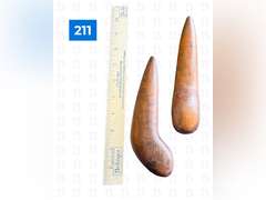 Vintage Tobacco Planting Peg & Wooden Pipe