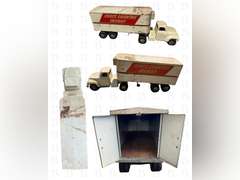 1955 Tonka Cross Country Vintage Freight Truck & Vintage Nylint Pressed Steel GMC "Mr. Goodwrench" 1