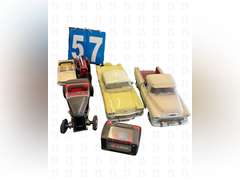 1:18 Black ERTL 1932 Ford Street Rod, 1964 1/2 Die Cast Convertible Ford Mustang, Tractor Supple Die