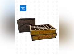 Vintage Coca Cola & 7-Up Box