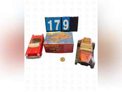 1957 Chevrolet Bel Air Teleflora Ceramic Planter, Nylint Pressed Steel Orange Ford Model T Roadster,