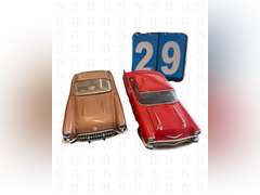 Jim Beam 1957 Chrevolet Corvette Decanter, 1:18 Red 1957 Chrevrolet 150
