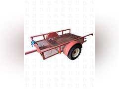 8 foot single axle tilt trailer.