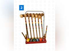 Vintage Croquet Set