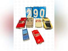 1:34 1957 Chevrolet Corvette, 1:43 1957 Chevrolet Hard Top, 1:24 Diecast 1961 Chevrolet Impala, Hall