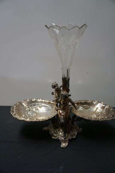 Victorian Silver Plate Epern