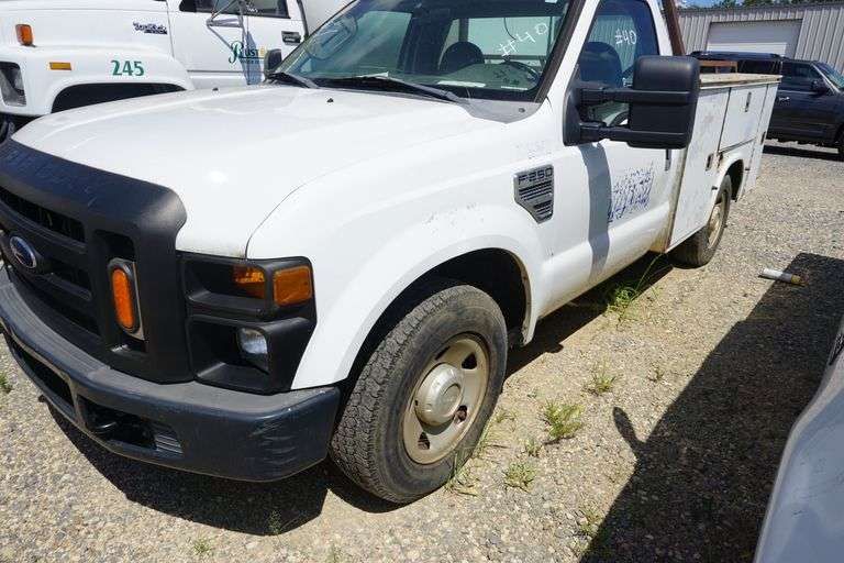 2009 Ford F250 Utility Bed Runs & Drives