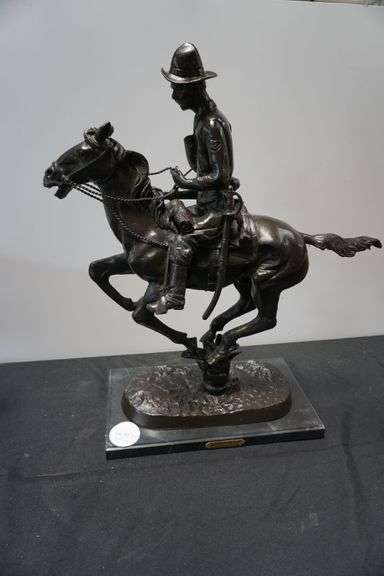 Bronze Trooper After Freedom Remington