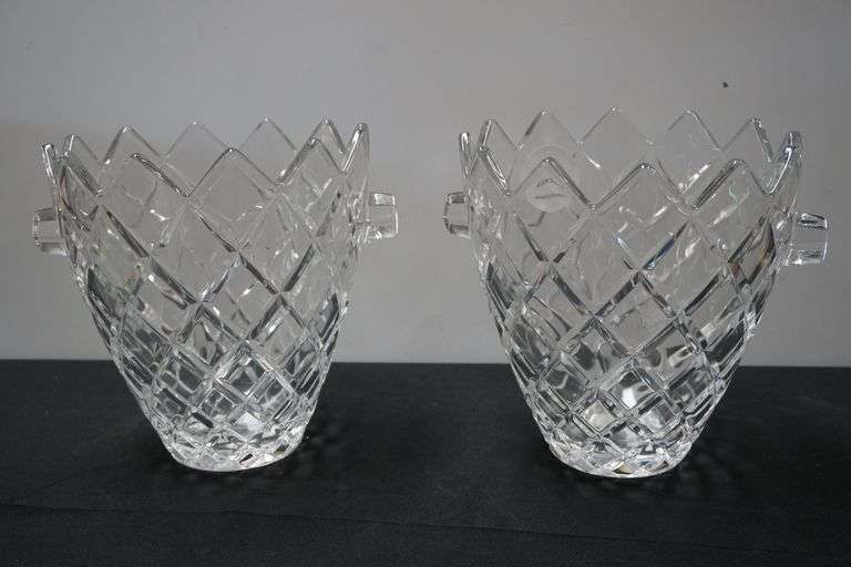 Waterford Crystal Type Ice Buckets