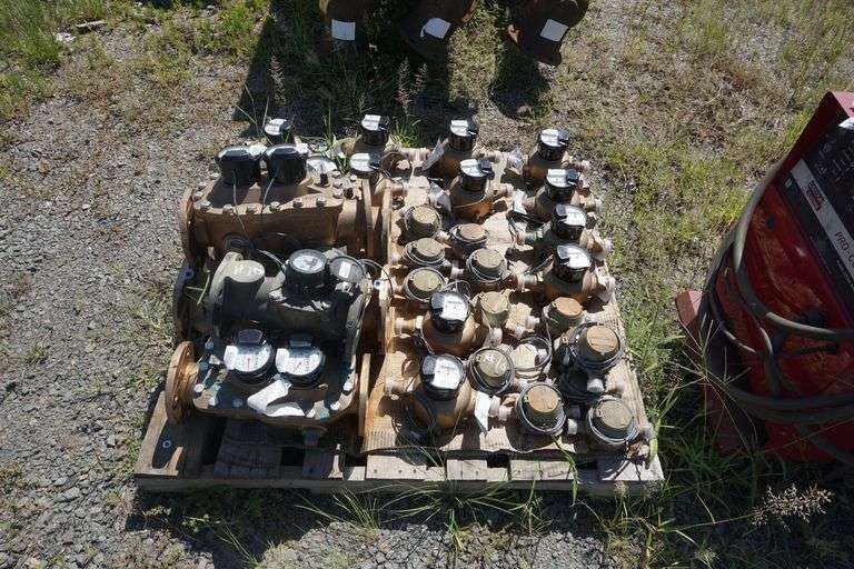 Pallet of Water Meters